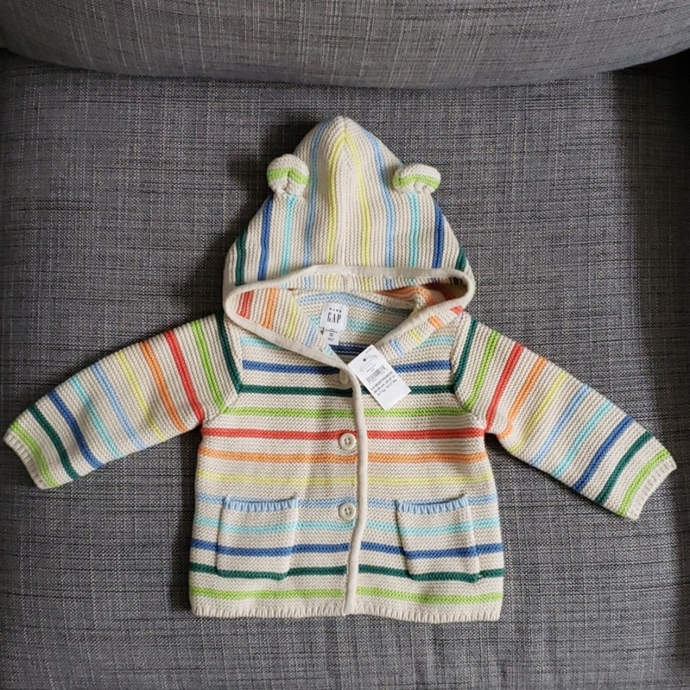 Baby Gap Hooded Cardigan